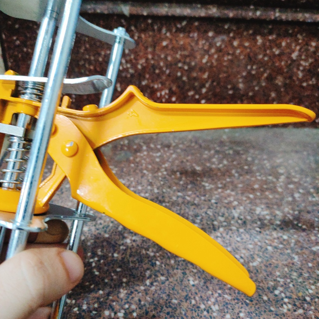 Bộ 4 Con đội lấy cốt gạch ốp tường 3 trụ bóp tay - Kích kê gạch ốp tường