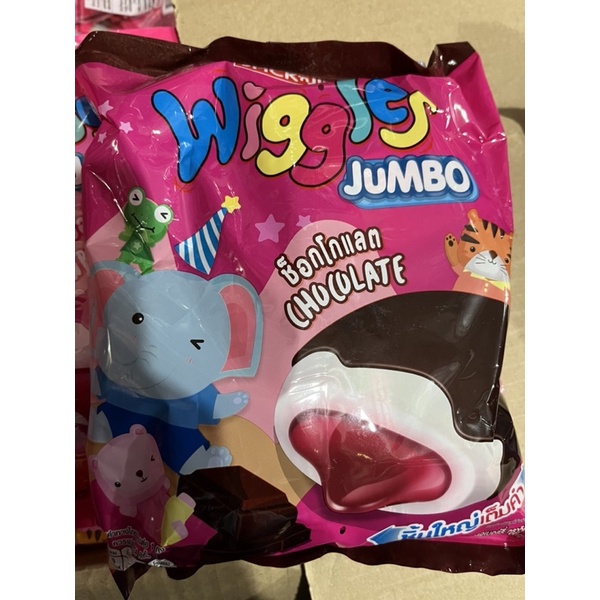 Kẹo Wiggles Jumbo Có Nhân Thái Lan Gói 144g