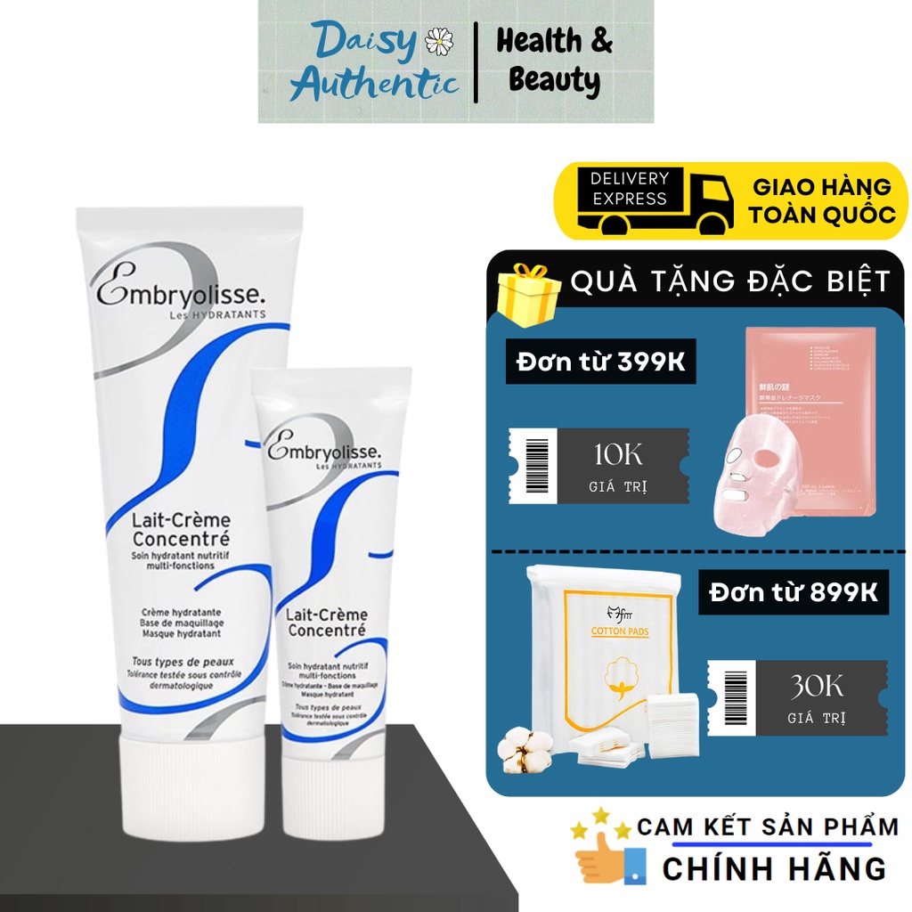 Kem Dưỡng Phục Hồi Embryolisse Lait-Creme Concentre 30ml 75ml