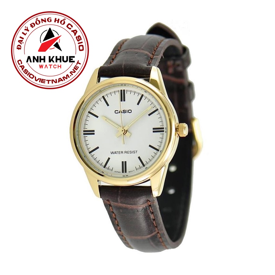 ĐỒNG HỒ NỮ CASIO LTP-V005GL-7AUDF DÂY DA