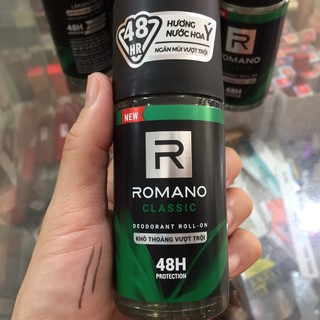 Lăn khử mùi Romano Classic chai 50ml