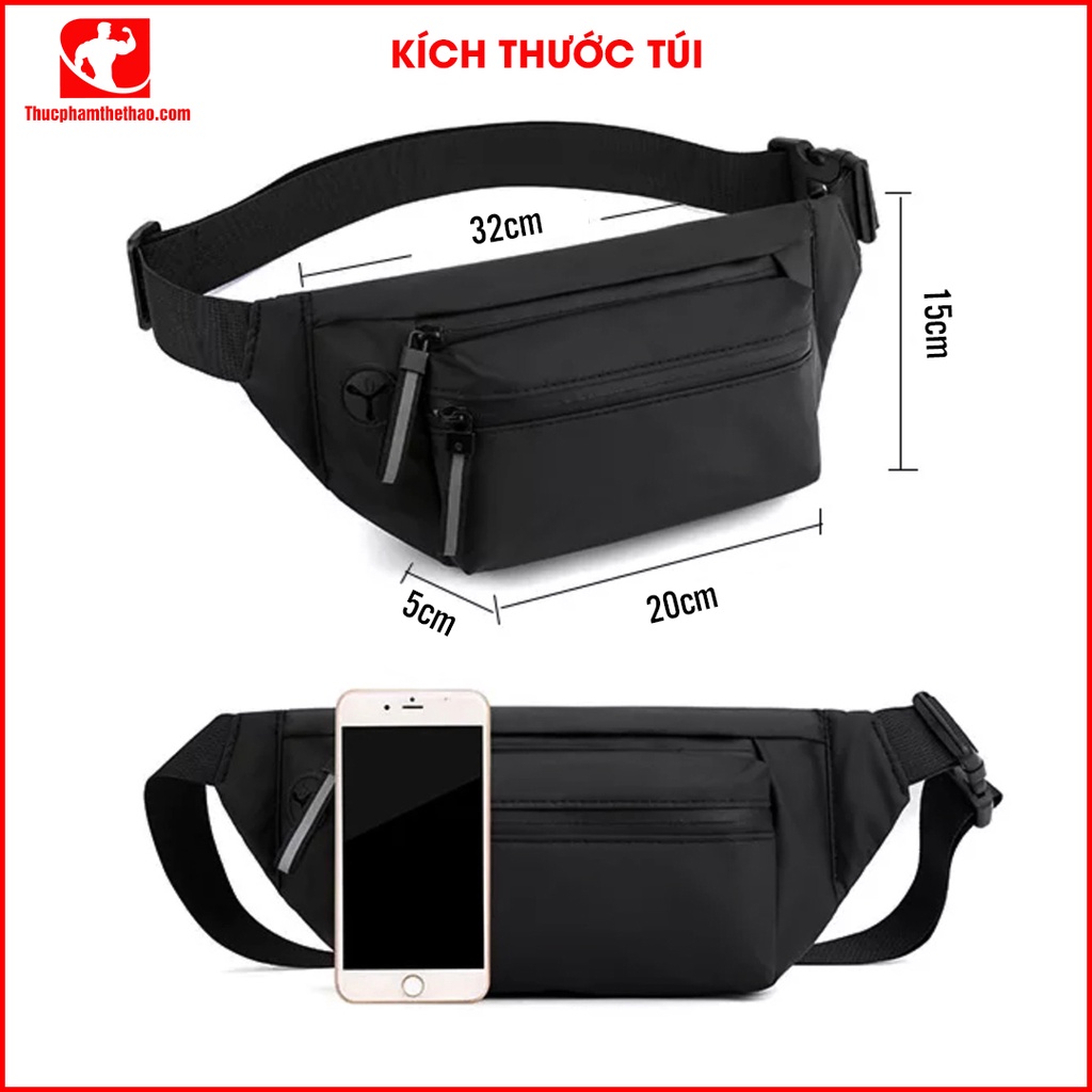 [ẢNH THẬT] Túi Đeo Chéo TC Sport Unisex - LOẠI CAO CẤP - Siêu Nhẹ, Chống Nước, Thiết Kế Ngăn Rộng Rãi, Nhiều Kiểu Đeo