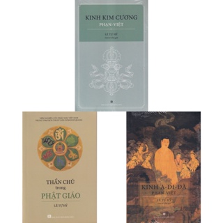 Sách - Combo 3 Quyển Thần Chú Trong Phật Giáo + Kinh A Di Đà Phạn