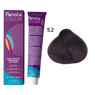 Màu nhuộm Fanola Violet 100ml + Oxy 100ml + Chén cọ nhuộm I Made In Italia