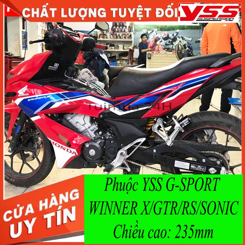 Phuộc YSS Thái Lan xe Winner X/GTR/RS/Sonic G-SPORT