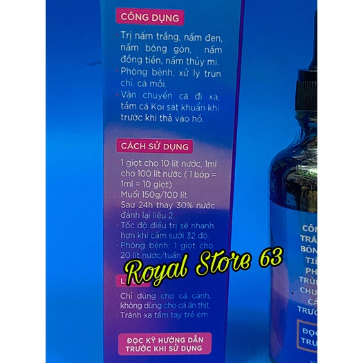 Blue Sky 999 Xử Lý Hầu Hết Các Loại Nấm Cho Cá Cảnh