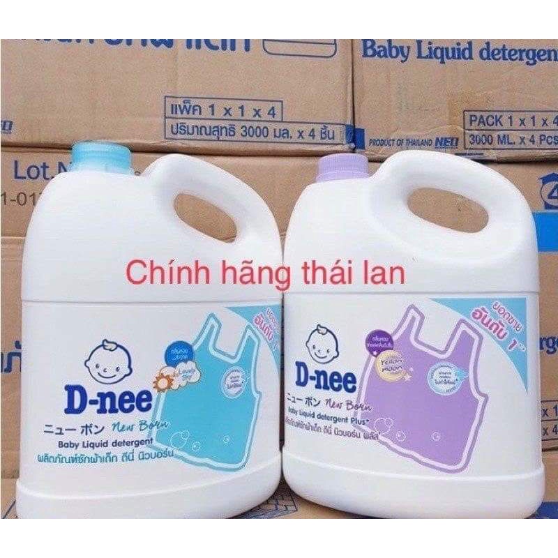 Nước giặt Dnee Thái Lan chính hãng 3000ml