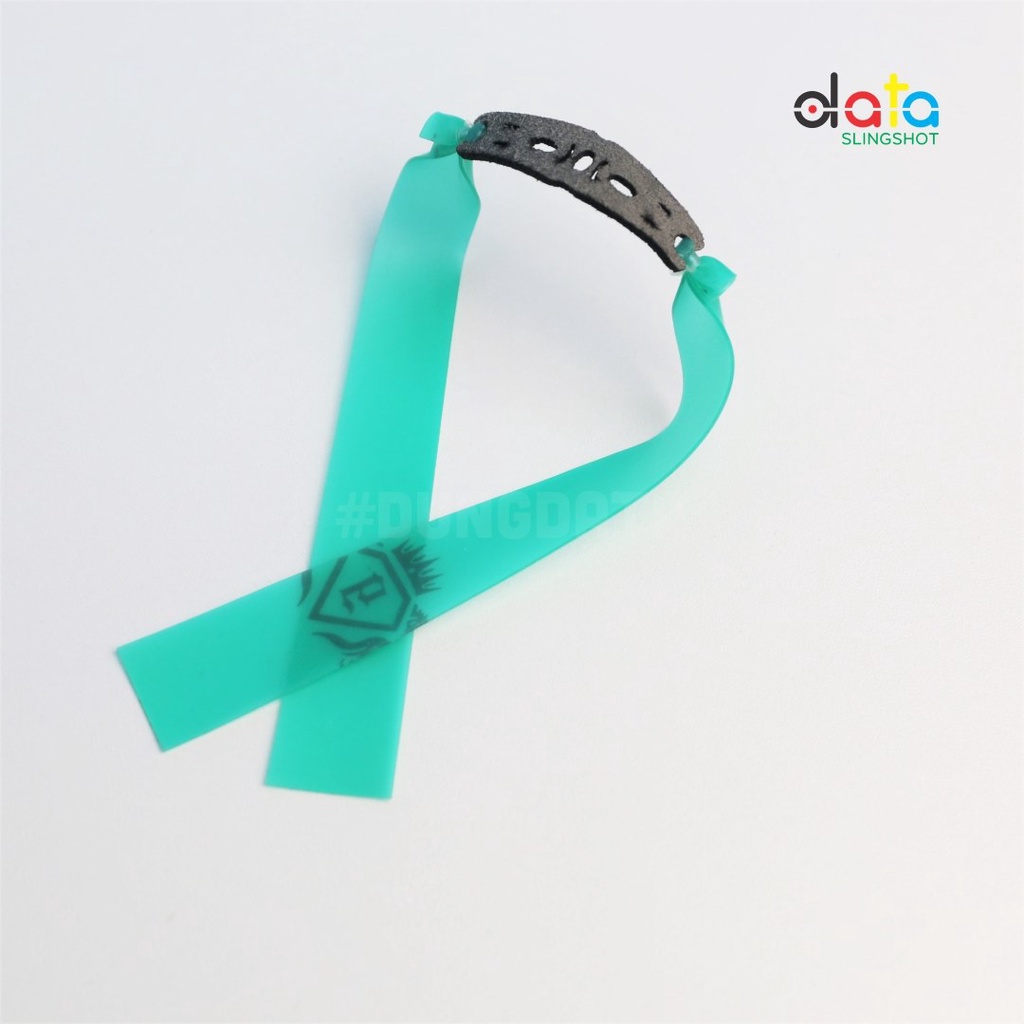 1 Bộ Dây Thun Super Hunter 0.55 0.6 0.65mm cột sẵn khổ thun kéo tới má Somi full dùng cho Ná Cao Su - DATA SlingShot
