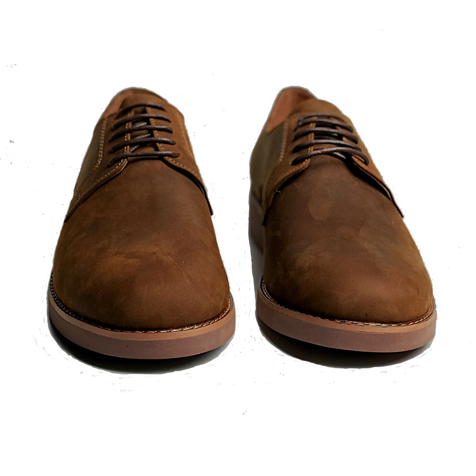 Giày tây nam Derby Plain MAD Shoes da bò sáp ngựa điên buộc dây thời trang cao cấp