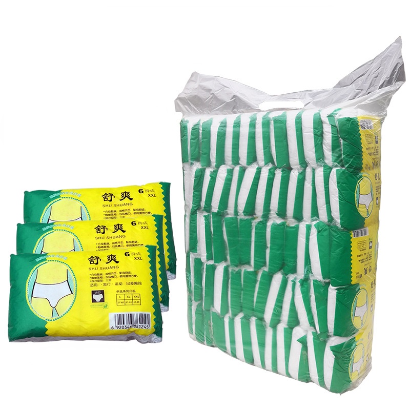 Bộ 6 Quần Lót Dày Dùng Một Lần Không Có Huỳnh Quang An Toàn Cho Phụ Nữ Mang Thai / SPA