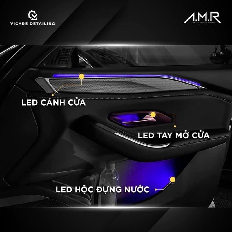 Led Viền Nội Thất Ô Tô 18 Chi tiết V2