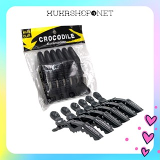 Kẹp mỏ vịt Tony&Guy làm tóc kẹp vịt nhựa 6 chiếc màu chất liệu ABS chắc chắn chuyên dùng cho tóc