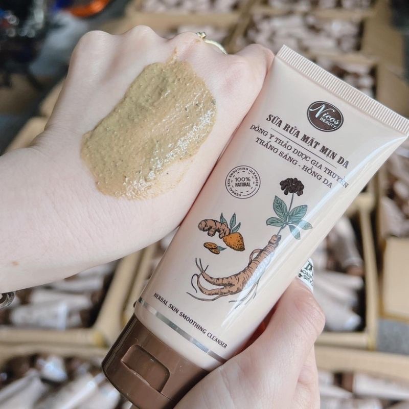 Sữa Rữa Mặt Đông y Thảo Dược Nicos Beauty