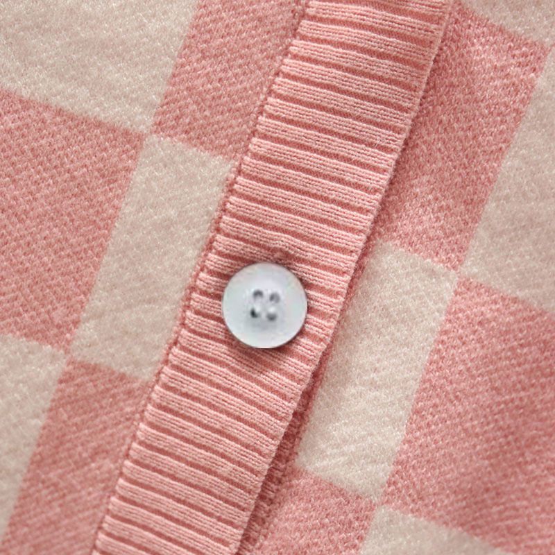 Áo Khoác Cardigan Dệt Kim Tay Dài Họa Tiết Kẻ Sọc Thời Trang Mùa Thu 2022 Mới Cho Bé Gái