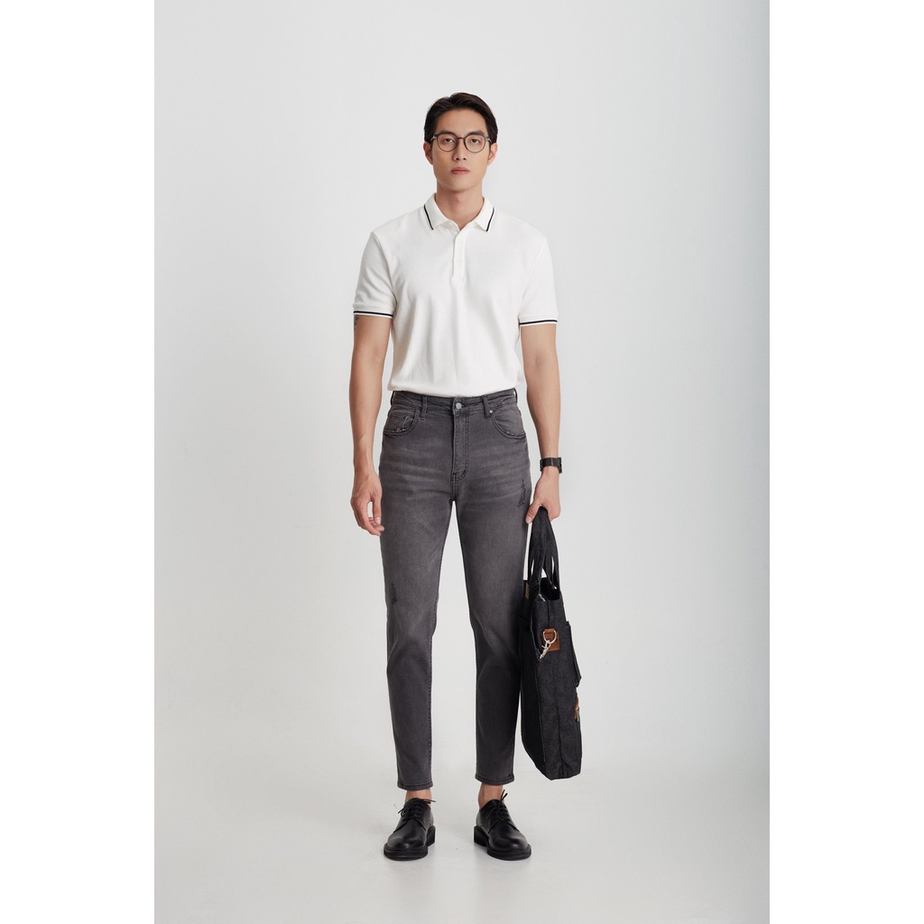 Quần jean nam BEN &amp; TOD SL2141BB025 trơn đơn giản, co giãn 4 chiều, cao cấp, dày dặn
