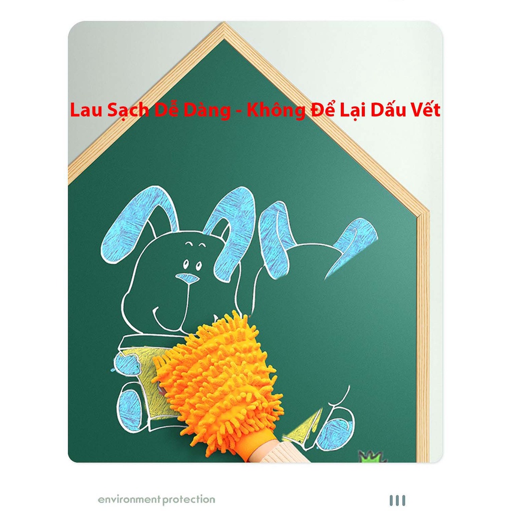 [Hàng mới về] Bảng dán tường viết- Decal Bảng cuộn dán tường hình Ngôi nhà nhỏ cho bé thỏa sức Trổ tài hội họa