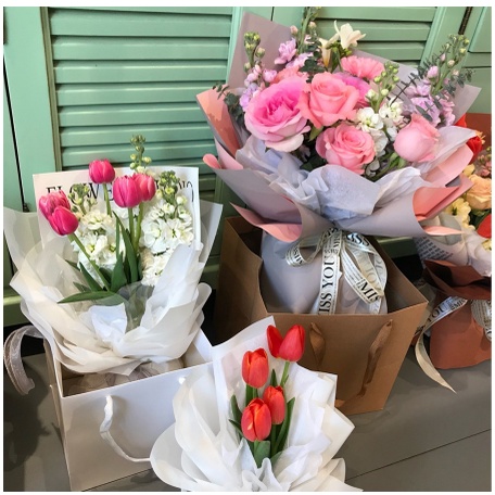 Túi Giấy Vuông Đựng Hộp Quà Tặng, Đựng Hoa, Đồ Dùng Tiện Ích, Kích Thước Khác Nhau, Màu Sắc Đa Dạng