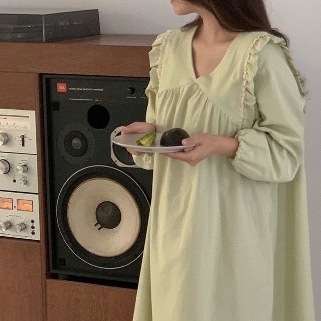 Bán Chạy#Đầm Ngủ Kiểu Pháp Thiết Kế Đơn Giản Xinh Xắn Cho Nữ