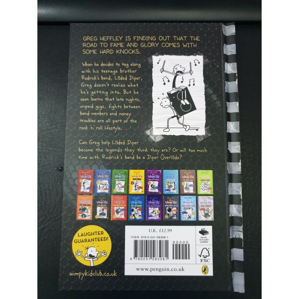 Sách Ngoại văn: Diary Of A Wimpy Kid: Diper Överlöde (Book 17)