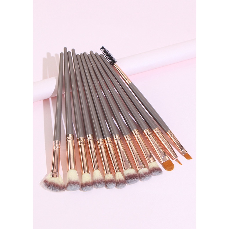 Bộ 12 Cọ Trang Điểm Mắt Chống Nhòe Tiện Dụng