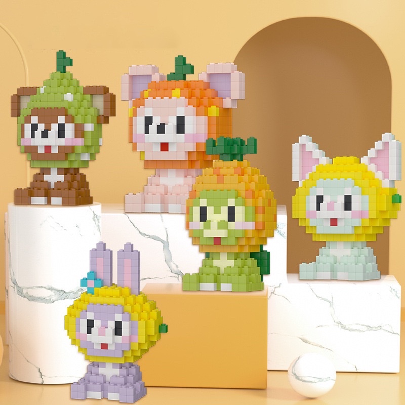 🦁KHỐI MAY MẮN  🦁 MÔ HÌNH LẮP GHÉP LEGO HỔ HOÀNG ĐẠO MINI SIÊU ĐÁNG YÊU