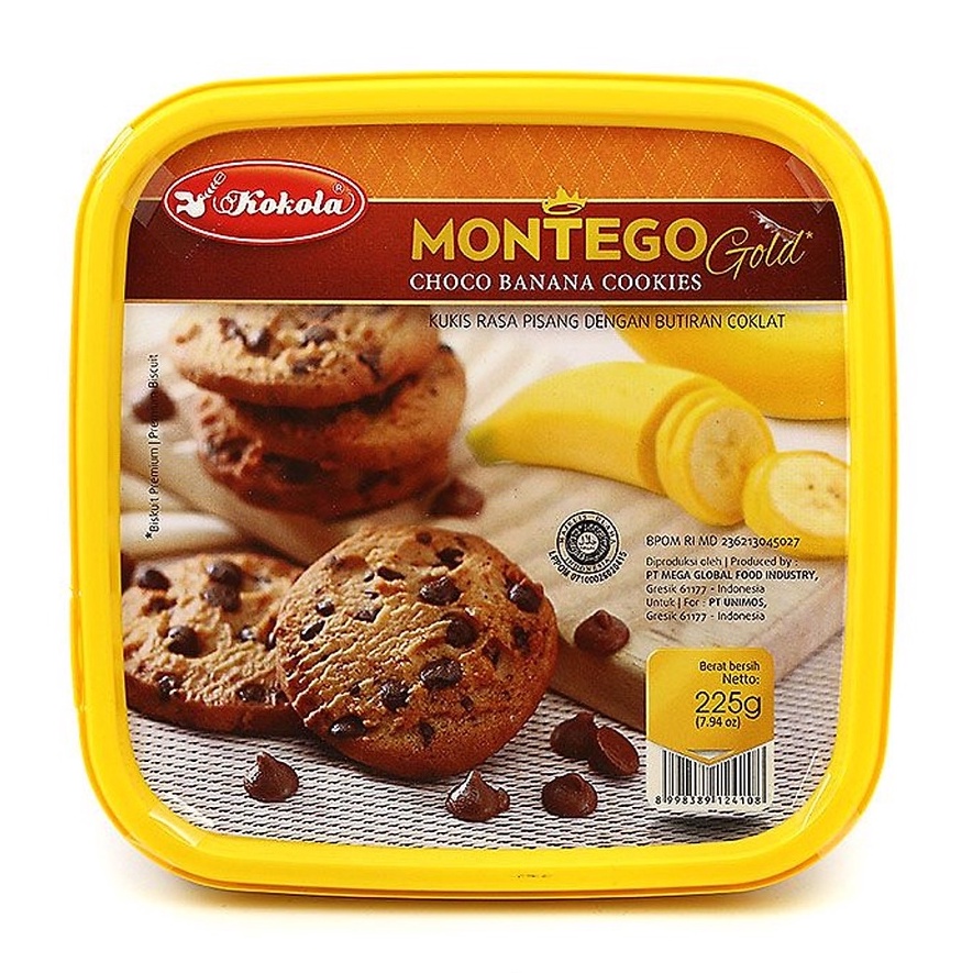 Bánh Quy Vị Socola Và Chuối Montego KoKola 225G