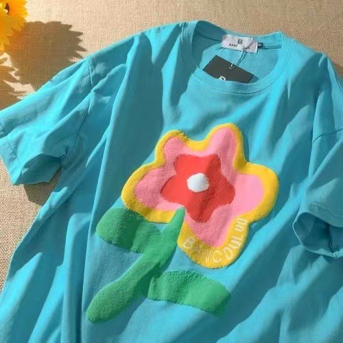 NRVP Áo Thun Unisex Mùa Hè Dáng Suông Tay Cộc Phong Cách Hàn Quốc Cho Nam Nữ