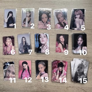 Thẻ hình card nhóm Blackpink tại sự kiện lucky draw Bornpink Yg select