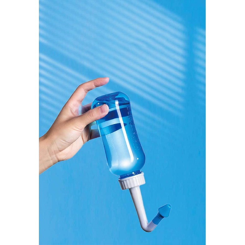 Bình rửa mũi Waterpulse 300ml Chính Hãng , bình vệ sinh mũi cho bé và người lớn, dụng cụ rửa mũi ngăn ngừa viêm xoang