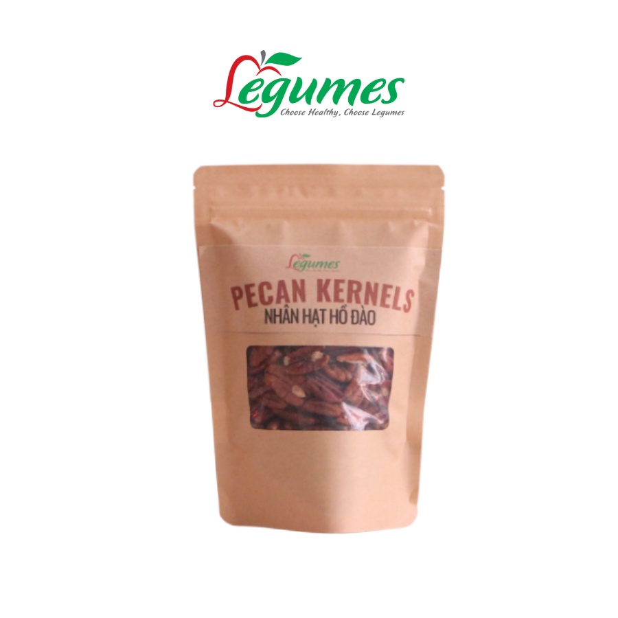 Nhân Hồ Đào Cao Cấp Tách Vỏ Nhập Khẩu Mỹ Giàu Dinh Dưỡng Nguyên Vị Eatclean, Chuẩn Keto 250gr - Legumes Pecan