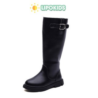 Giày Boot Cho Bé Gái- Boots Dài Cao Cổ Phong Cách Cá Tính - GC038