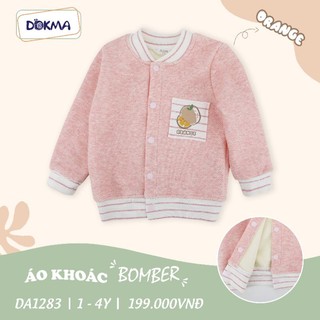 Dokma Áo khoác nỉ bông Bomber cho bé
