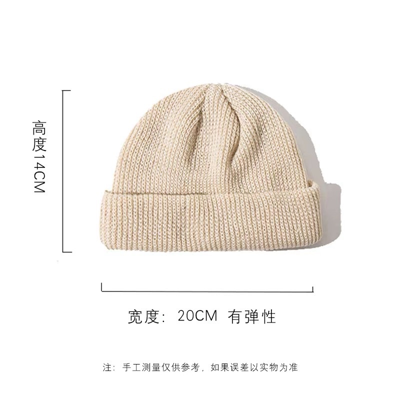 Mũ beanies len unisex nam nữ phong cách Hàn Quốc