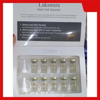 Đủ bill vận, Tế Bào Gốc Laksmira mẫu mới nhất thêm Ha hộp 05/10 ống 5ml Hàn Quốc