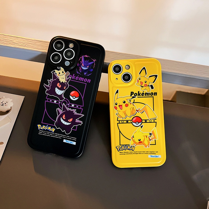 Ốp Điện Thoại Chống Sốc In Hình Pikachu Quirky Thời Trang Cho iPhone 14 13 12 11 Pro Max X XR XS XSMAX 14Plus 13ProMax 11