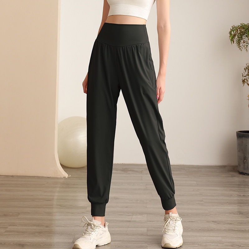 Wmuncc Quần Legging Thể Thao Lưng Cao Dáng Suông Mau Khô Thoáng Khí Thời Trang Cho Nữ