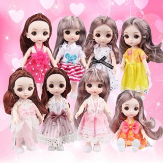búp bê cho bé [FREESHIP❤️] Búp bê LOLI 13 khớp mắt 3D