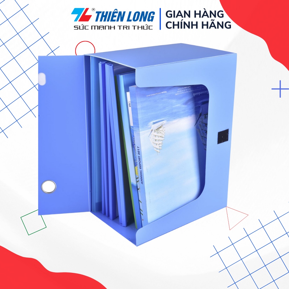 Bìa hộp Flexoffice PP 150-A4 FO-BF05