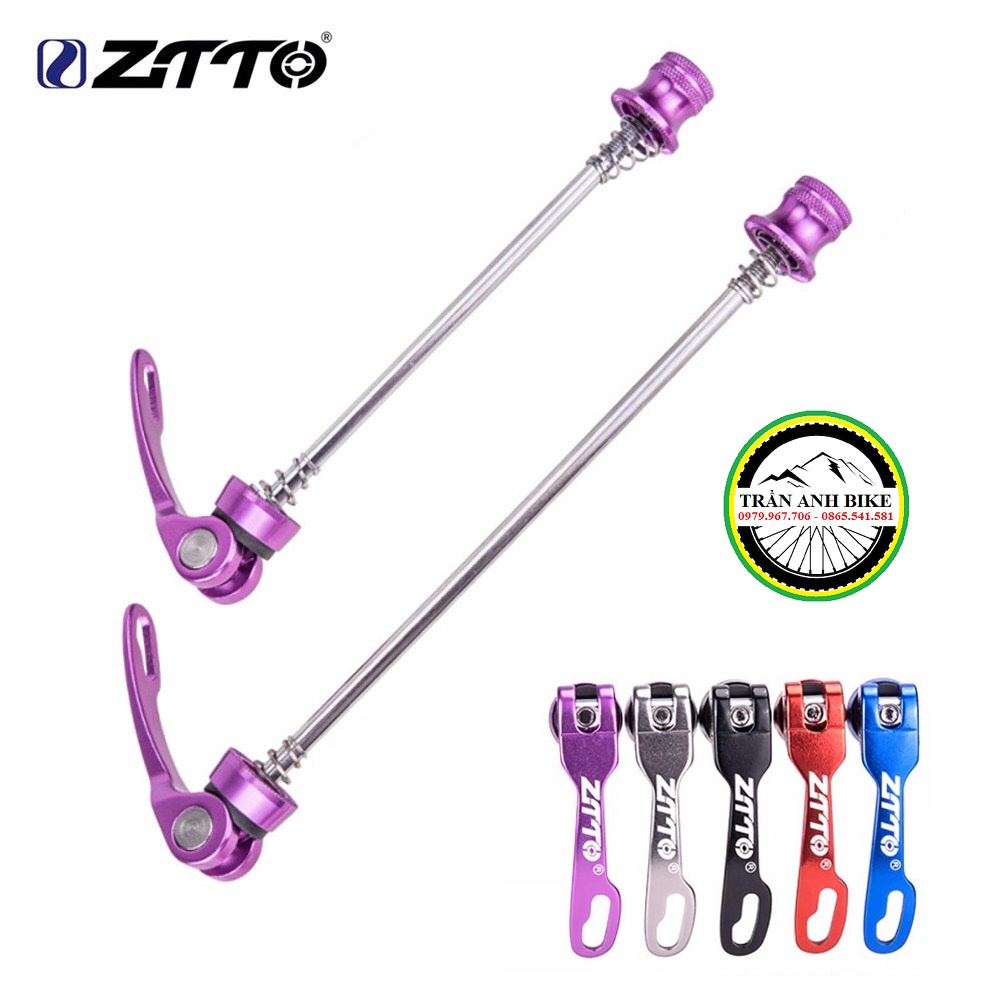 Cặp ti kẹp moay ơ Hub xe đạp ZiTTO - Z02