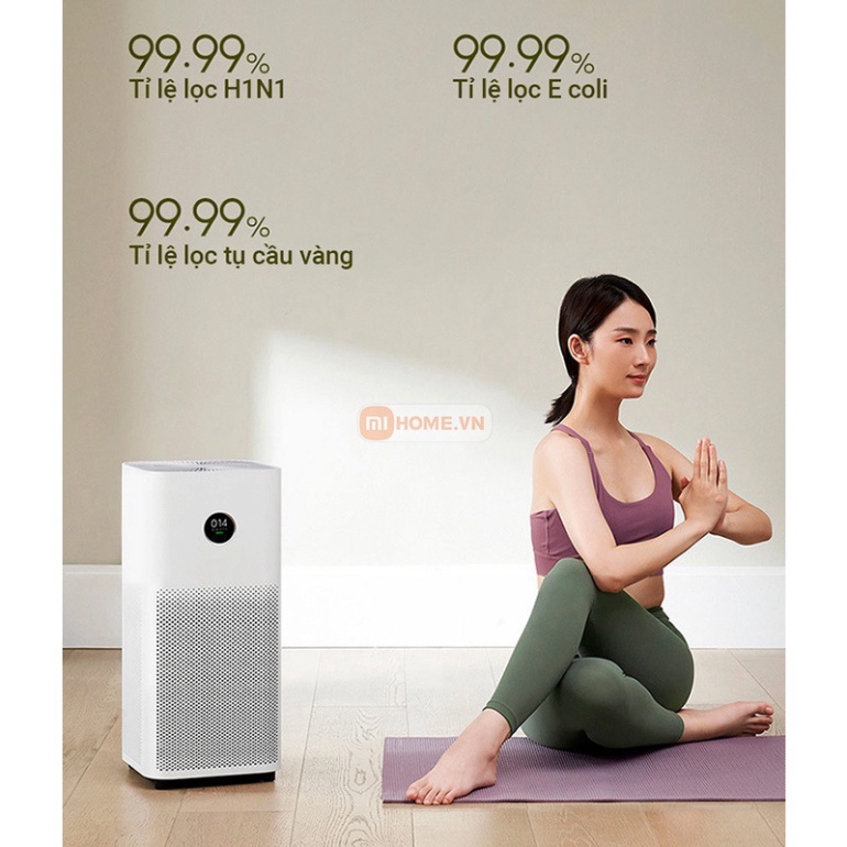 🍀MỚI 2022🍀Máy lọc không khí Xiaomi 4 Lite  - Có màn hình LED - Bản quốc tế - Hàng chính hãng