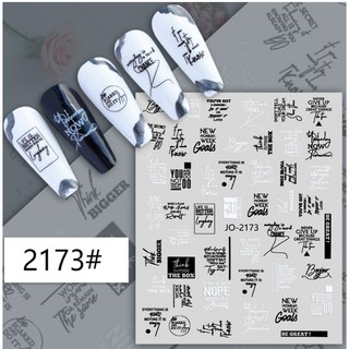 sticker trang trí nail mã jo