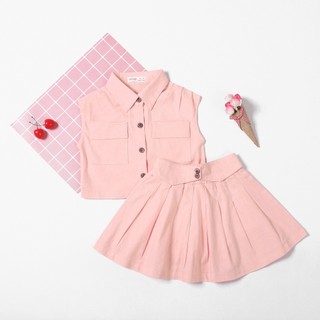 2209.1set linen ao cb + cv dai kieu