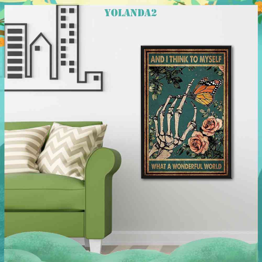 Toàn Bộ Bộ Tranh Thêu Chữ Thập 11CT DIY Hình Xương Bàn Tay Nghệ Thuật