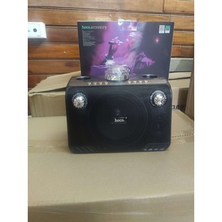 Loa karaoke Hoco BS41 Plus ( Kèm 2 Micro) + 12 Tháng BH
