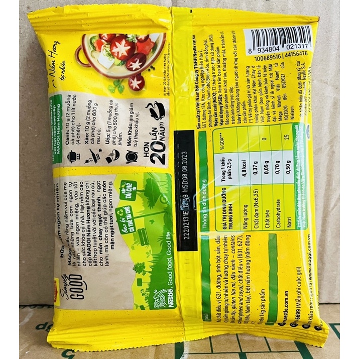 Hạt nêm Maggi chay gói