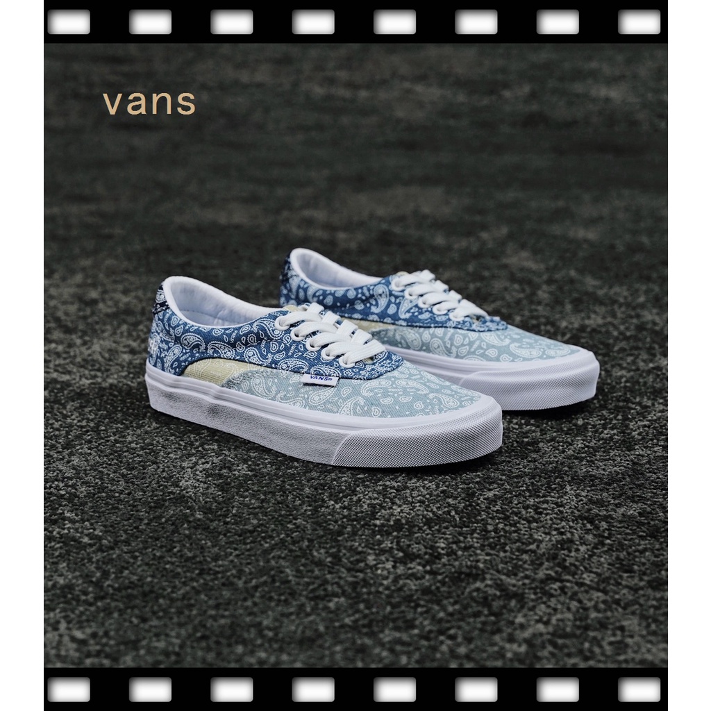 VANS Giày Lười canvas 100% Vải Oxford Đế Cao Su Họa Tiết Hoa
