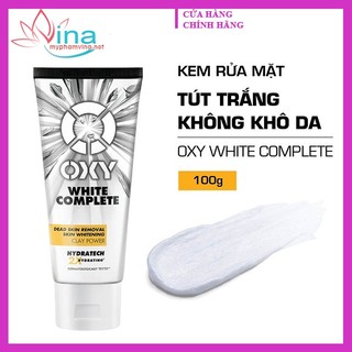 Kem rửa mặt tút sáng từ đất sét trắng OXY White Complete 100g