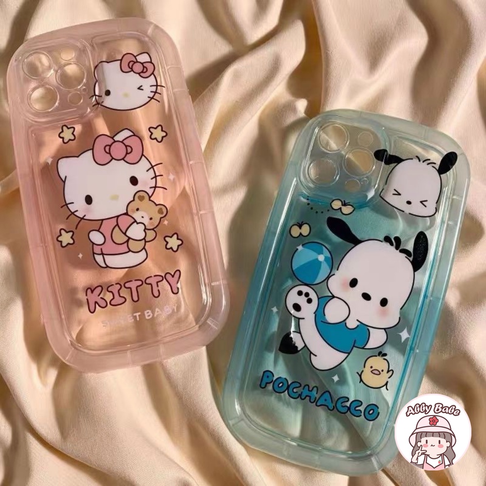 Ốp Điện Thoại TPU Mềm Chống Sốc Họa Tiết Hoạt Hình Dễ Thương Cho Iphone 14 Pro Max 11 7Plus 13 12 11 Pro Max X XS XR