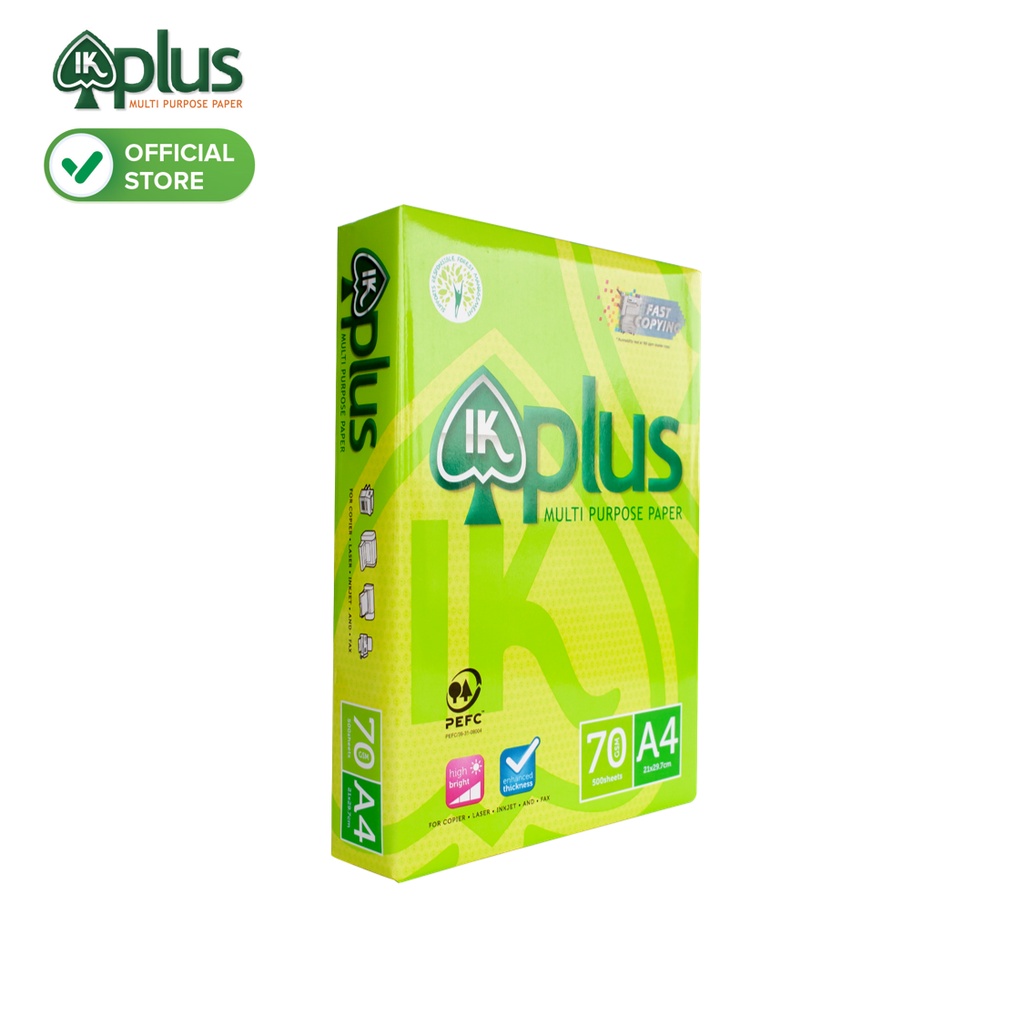 Combo 2 Thùng Giấy A4 IK Plus 70gsm
