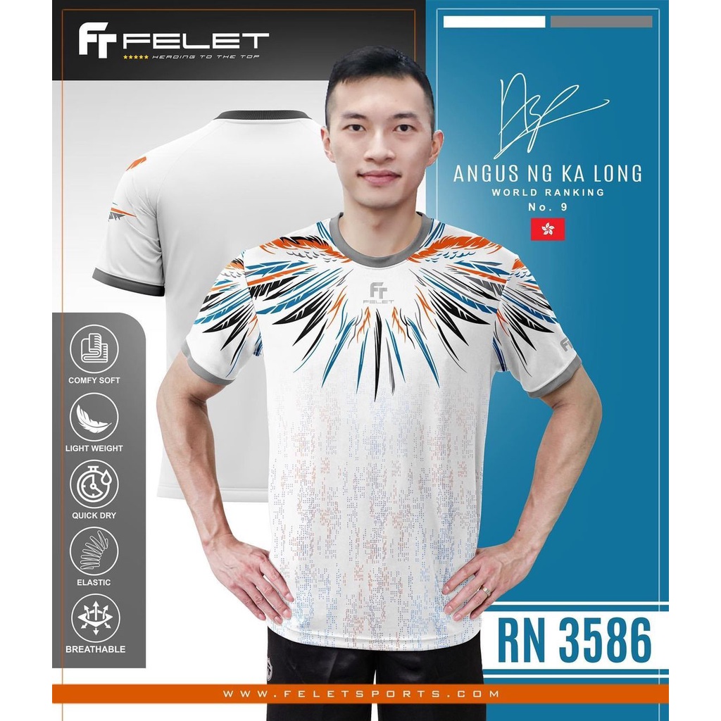 Felet Jersey Cổ Tròn